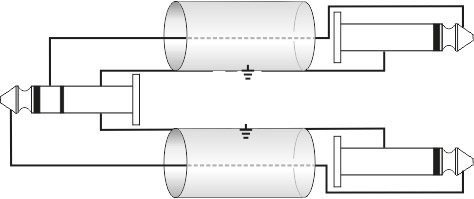 Jack Stereo Doppio Jack