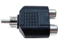 Adattatore da spina RCA a doppia presa RCA mod: JA40