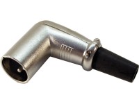 Spina volante xlr a 3 poli corpo a 90° mod: MKC16